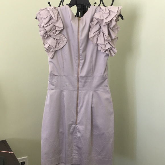 French Connection lilac dress with pockets! - Picture 5 of 8